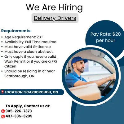 G Drivers - Scarborough, View more