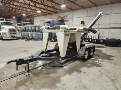 Used 2013 Meridian Seed Titan 2SE 2-Box Pro Box Seed Tender with twin-axle bumper hitch trailer, rea...