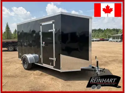 2025 XCel Trailers 6x12 Plus V-Nose Cargo Trailer 2990LB GVWR, 3500LB Spring Drop Axle with EZ Lube...