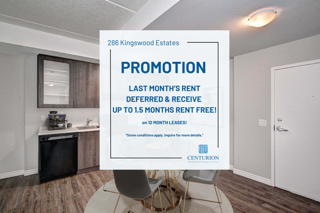 Insuite Laundry & AC-Homer Watson & Block Line! up to 1.5 MFR! in Long Term Rentals in Kitchener / Waterloo