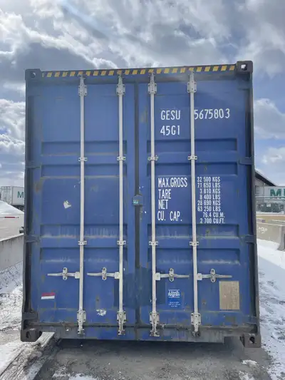 We sell only cargo-worthy sea containers and shipping containers. No leaks, No holes, clean floors i...