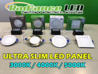 LED SLIM PANELS / POTLIGHTS / BATHROOM FANS/ ELECTRICAL SUPPLIES