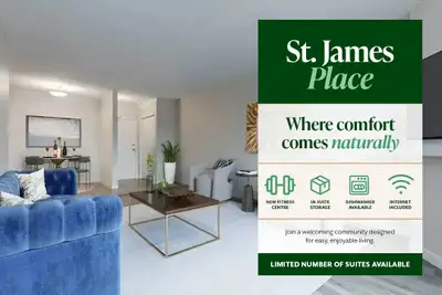 Amenities: Brand-New Fitness Centre • Air Conditioning • Internet Included Suite & Building: Spaciou...