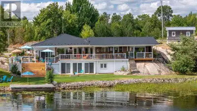 Welcome to 38 Fortin Drive......lakefront Living on Beautiful Lake Nipissing - Aubin Bay. This is yo...