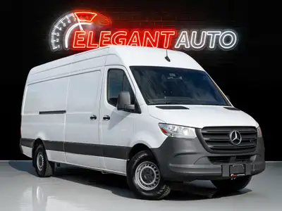 2022 Mercedes Benz Sprinter High Roof 170in. White Exterior on Black Interior comes with Back up Cam...