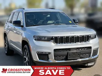 This Jeep Grand Cherokee L is equipped with: Capri Leatherette Seats, Remote Start, Heated front sea...