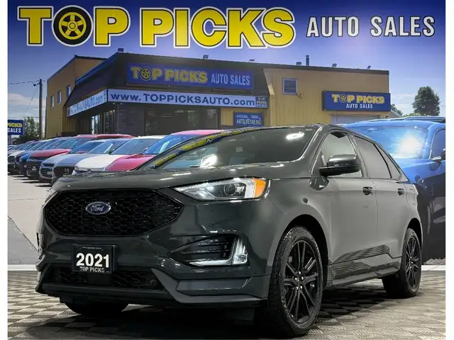 2021 Ford Edge ST Line, AWD, Adaptive Cruise, One Owner!