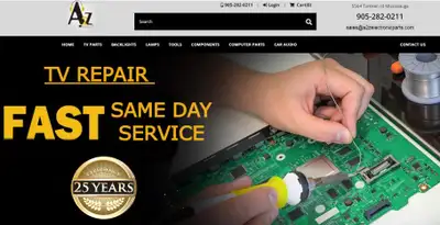 Expert TV Repair for All Brands & Models  Is your TV not working, View more