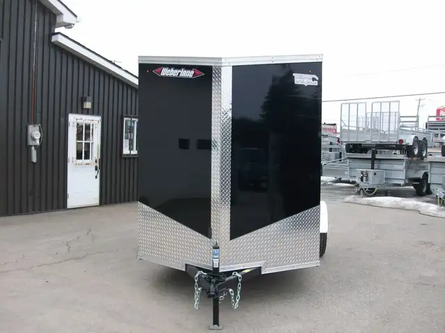2025 Weberlane CARGO 6' X 10' V-NOSE 1 ESSIEUX RAMPE VTT MOTO TR in Cargo & Utility Trailers in Laval / North Shore - Image 3