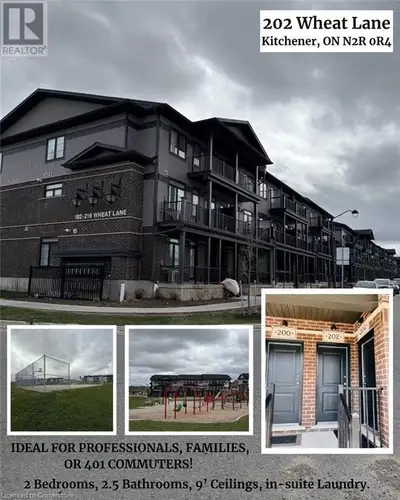 202 WHEAT Lane Kitchener, Ontario