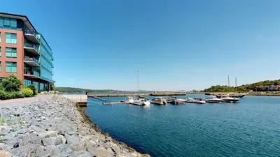 Upgraded and spacious 2-bedroom condominium on the Bedford waterfront. Plenty of large windows fill...