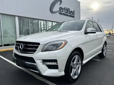Experience luxury, performance, and efficiency all in one with this 2013 Mercedes-Benz ML350 BlueTEC...