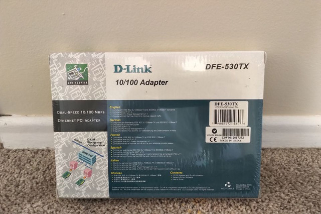 Brand New - D-Link Adapter - Never Opened in System Components in Muskoka - Image 2