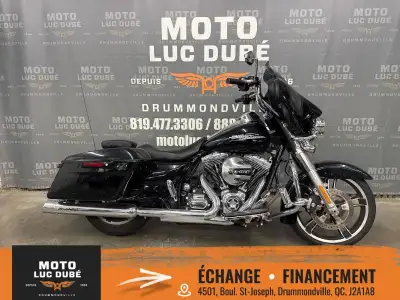 Harley-Davidson FLHX Street Glide 2016 SEULEMENT 21 252 KM MOTO CANADIENNE ALARME GUIDON SURÉLEVÉ PH...