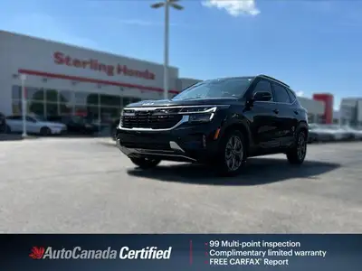 Experience the confident handling and versatile style of this 2024 Kia Seltos EX, boasting a sleek F...