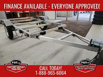 Welcome to Factory Outlet Trailers! NEW Marlon 4x8ft Aluminum Folding Trailer - Comes Unassembled (A...