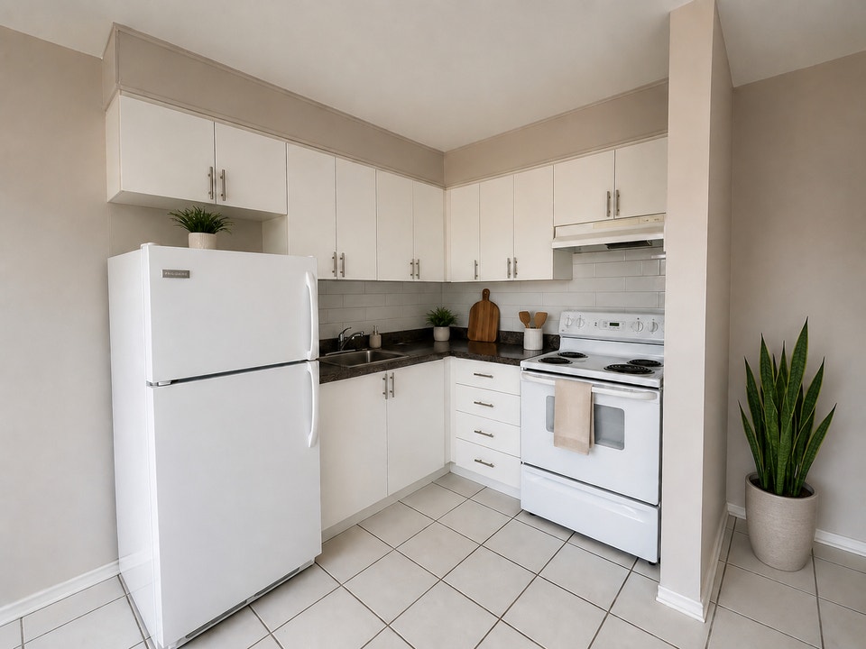 Bright & Spacious 1 Bedroom Apartments 2