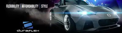 DURAFLEX BODY KITS CAMARO MUSTANG 240SX S13 CELICA RX7 RX8 FR-S BRZ CIVIC- RSX TSX CHARGER CHALLENGE...