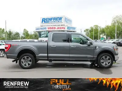 2022 Ford F-150 Lariat 4x4 is a local trade with an accident-free history and comes complete with tw...