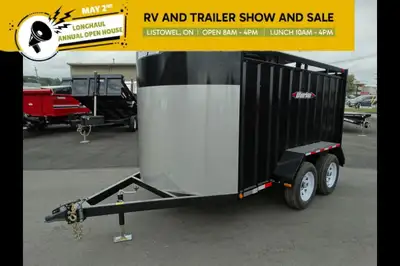 Welcome to Longhaul Trailer Sales Inc Come take a look at this 12in. livestock trailer! This trailer...