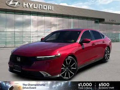 2025 Honda Accord Hybrid Touring Fwd | 1 Key | Leather, View more