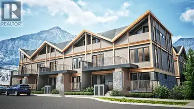 Finding a new 2-bedroom home in central South Canmore at this price point is rare. This thoughtfully...