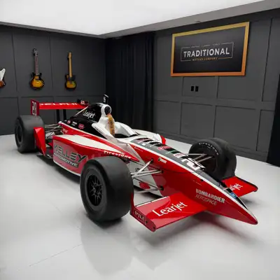 Check out this 1999 Dallara IR-00 Indy 500 Race car. This is a very cool piece of history. A Tom Kel...