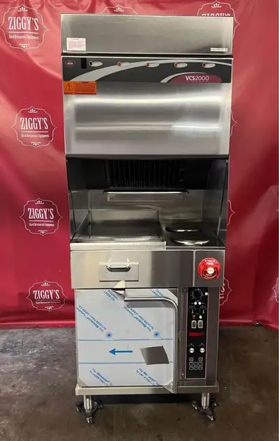 NEW! wells wvoc2hfg ventless 2 burner stove , griddle & oven, View more