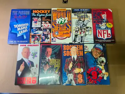 Sport VHS Tapes, View more