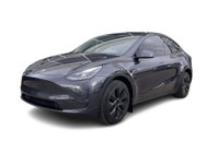 2024 Tesla Model Y Long Range Electric Motor 4D Sport Utility AWD 1-Speed Automatic Gray We want you... (image 1)