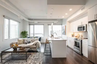 In a renowned building that pays tribute to the city's past, lies a contemporary rental living exper...