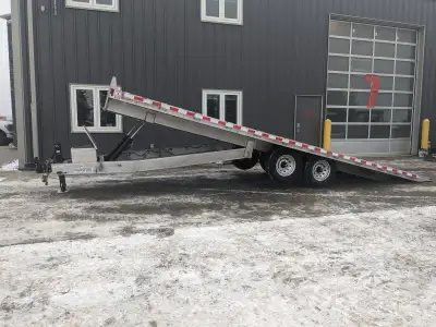 DELIVERY IN CALGARY & SURROUNDING AREAS AVAILABLE. 2025 Nordtek 102in. x 20' Aluminium Deck over Til...