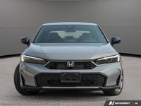 Introducing the 2026 Honda Civic Hybrid, a brand-new sedan available in an elegant gray exterior wit... (image 1)
