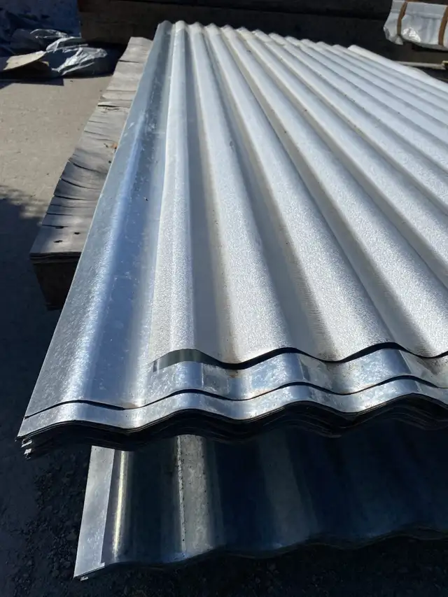 NEW 29 GAUGE CORRUGATED GALVANIZED 29 GAUGE STEEL SIDING in Roofing in Medicine Hat - Image 3