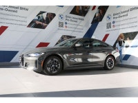 2024 BMW i4 eDrive40 Electric Motor RWD Single-Speed Automatic EXTERIOR - DRAVIT GREY METALLIC INTER... (image 4)