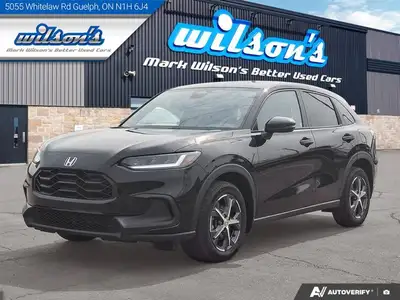 Come see this certified 2024 Honda HR-V Sport-B AWD | Heated Seats + Steering | Sunroof | Adaptive C...