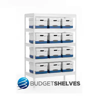 Boltless Storage Shelving - Rock Bottom Pricing!, View more