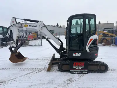 2018 BOBCAT E35I MINI EXCAVATOR-SIMILAR TO CAT ,KUBOTA,JOHN DEERE,CATERPILLAR,YANMAR,VOLVO, NEW HOLL...