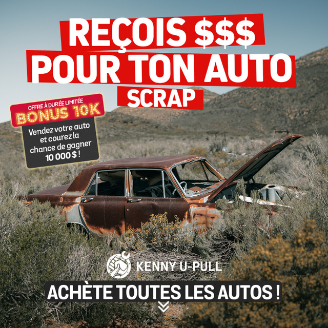 Achat D'auto Pour la Scrap/Recyclage /Feraille ♻️Laval dans Collecte de rebuts  à Laval/Rive Nord - Image 4