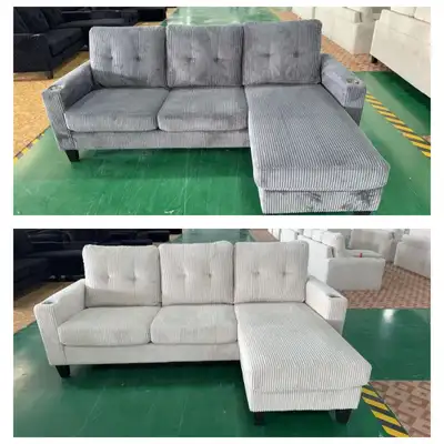 BRAND NEW IN BOX 3 SEATER COUDROY SECTIONAL, View more