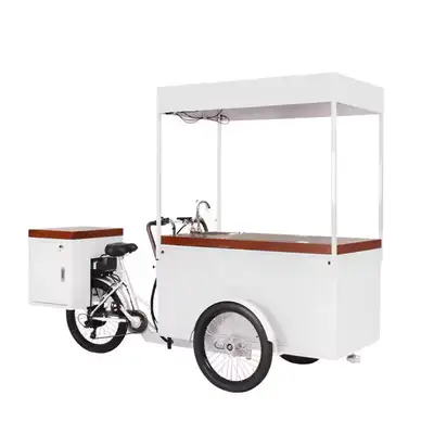 Mobile Electric Food Carts for Coffee, Ice Cream, Hot Dog & BBQ, View more