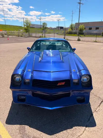 One Bad ass 1980 z28 T tops New paint L88 hoof Yenko / can am nose Custom 2 tone interior 355 / 400...
