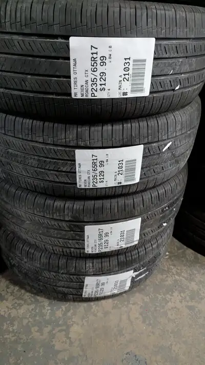 SET OF 4X NEXEN ROADIAN GTX TAG # 21031 Size: 235/65/17 235/65/17 Excellent condition Pressure teste...