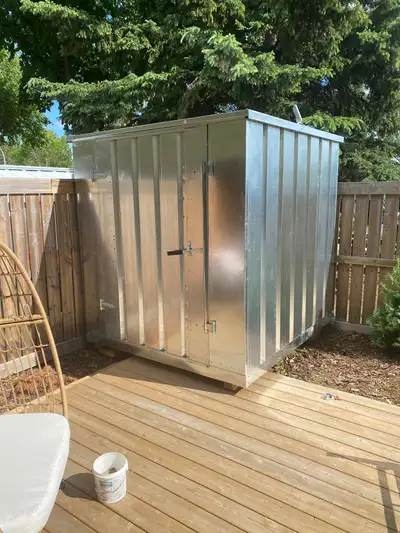 Garden Shed STEEL 7’ X 7’ Starting at $48 per month, View more