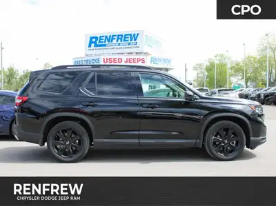2024 Honda Pilot Black Edition is a local, one-owner trade with no accidents, two sets of keys, and...