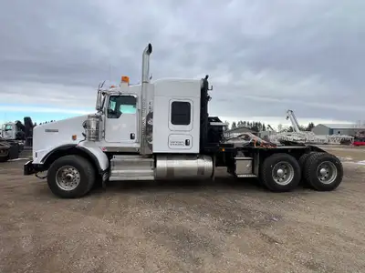 SOLD*2013 Kenworth T800 T/A Winch Tractor Cummins ISX15 550Hp Deleted Eaton Fuller 18 Speed Automati...