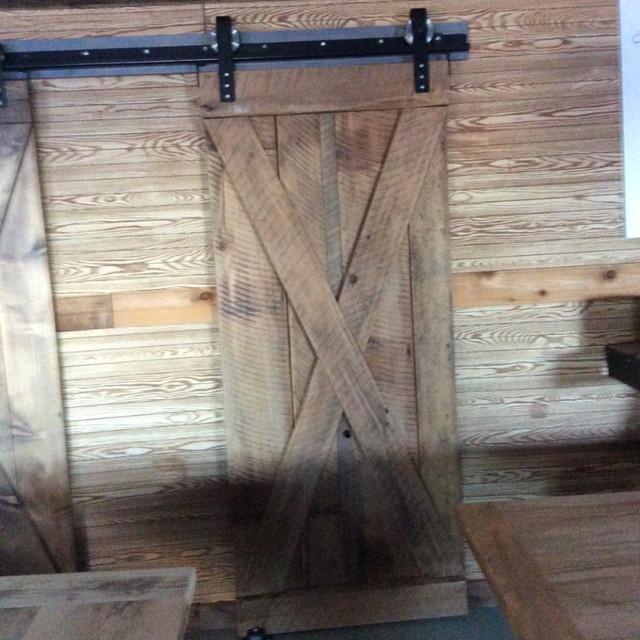 Custom Made Barn Doors  By Provenance Harvest Tables in Windows, Doors & Trim in Oshawa / Durham Region - Image 4