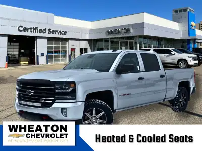 Command the road with the 2018 Chevrolet Silverado 1500 LTZ, a powerful blend of rugged capability,...