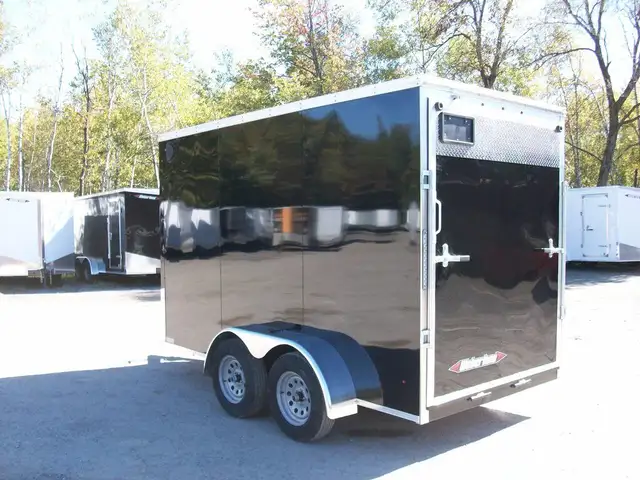 2025 Weberlane CARGO 6' X 12' V-NOSE 2 ESSIEUX 7'HT VTT VTT MOTO in Cargo & Utility Trailers in Laval / North Shore - Image 8