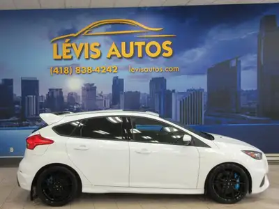 FORD FOCUS RS 2016 2.3L TURBO 350 HP MANUEL 6 VITESSES, VEHICULE TRES RARE, BANC RÉCARO EN CUIR/SUED...